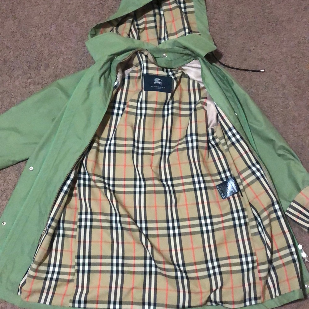 Burberry raincoat